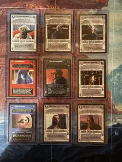 Star Wars CCG Complete Coruscant Set WITH Al’s - 189 Total Cards - Image 2