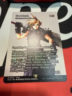 Cloud Strife (Najeela, Blade-Blossom) #0042 MTG Final Fantasy Regular - NM/M 🔥 - Image 2