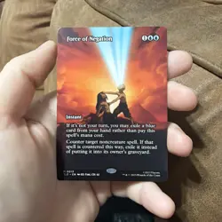 PRESALE Force of Negation - Extended Art TLE NM MTG - Image 1