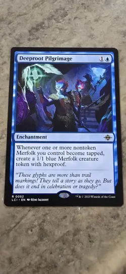 Deeproot Pilgrimage The Lost Caverns of Ixalan Regular Enchantment Rare MTG - Image 1