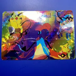 1999 Pokemon Japanese Bandai Carddass Vaporeon Vending Series Card/Sticker Lapra - Image 5