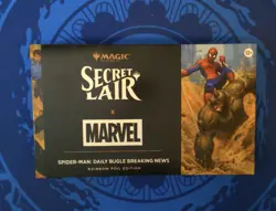 MTG Secret Lair x Marvel's Spider-Man Daily Bugle News Rainbow Foil Sealed - Image 1