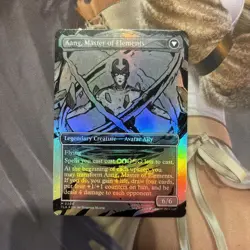 Avatar Aang (Borderless) Avatar: The Last Airbender Foil In Hand Ships Fast - Image 2