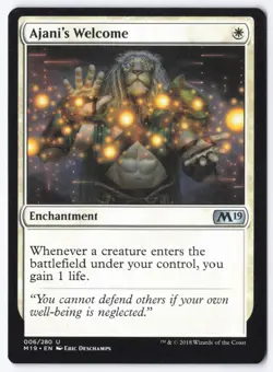 Ajani's Welcome U Core Set 2019 6 NM - Image 1