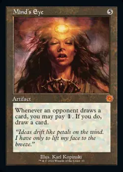 1x Mind's Eye - Retro Frame NM Eng MTG - Brother's War - Image 1