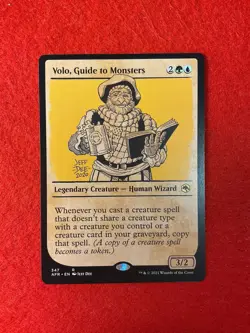 Volo, Guide to Monsters - Showcase - Adventures in the Forgotten Realms - MTG - Image 1