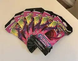 SHIPS FAST Pokemon TCG Sword & Shield Fusion Strike Sleeved Booster 6 pk Gengar 820650809170 - Image 1