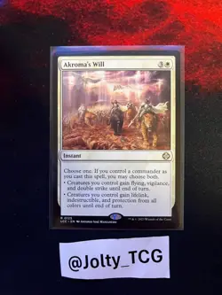 Akroma's Will Commander: the Lost Caverns of Ixalan Regular - Image 1