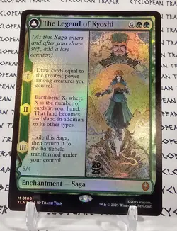 Prerelease FOIL THE LEGEND OF KYOSHI mtg NM The Last Airbender Mythic (#02) - Image 1