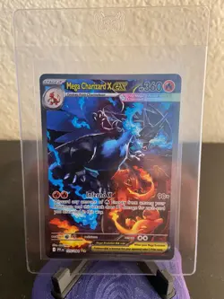 Mega Charizard X EX SIR 125/094 (English) Phantasmal Flames Pokemon TCG NM - Image 1