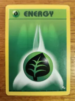 Grass Energy Pokemon Cards, Gym Heroes Set 129/132 - Image 1