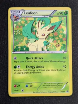Leafeon BW87 2013 Black and White Promos Holo NM/LP Pokemon TCG - Image 1