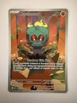 Pokemon TCG Marshadow 146/132 Mega Evolution Illustration Rare NM - Image 1
