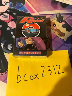 Pokemon Team Rocket Trouble Theme deck - Image 1