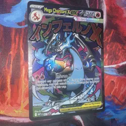 Pokemon TCG Mega Charizard X ex 023 - UPC Black Star Promo - Phantasmal Flames - Image 1