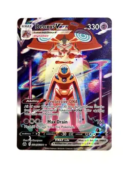 Deoxys VMAX GG45/GG70 Crown Zenith: Galarian Gallery Ultra Rare Pokemon TCG NM - Image 1