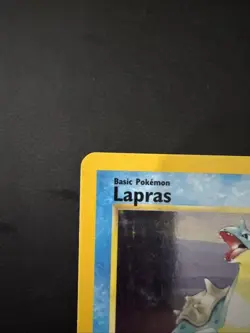 Pokemon 1999 Lapras 10/62 Fossil Holo Rare Vintage WOTC - Image 2