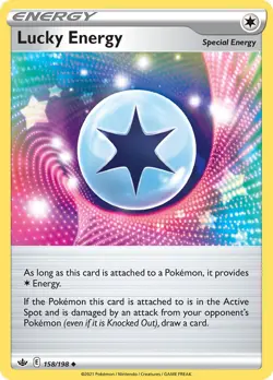 Lucky Energy 158/198 Regular NM-Mint Pokemon TCG - Image 1