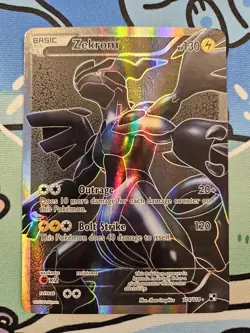 Pokemon TCG: Zekrom Full Art (114/114) Black & White: Base Set LP/MP - Image 2