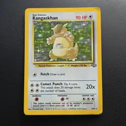 Pokemon TCG Kangaskhan Jungle 5/64 Holo Unlimited Holo Rare - Image 1