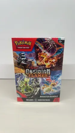 Pokemon TCG Obsidian Flames Booster Bundle SEALED 6 Packs - Image 1