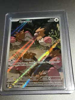 Sparrow 151/132 Illustration Rare Pokemon TCG Pack Fresh Near Mint - Image 1