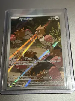 Sparrow 151/132 Illustration Rare Pokemon TCG Pack Fresh Near Mint - Image 3