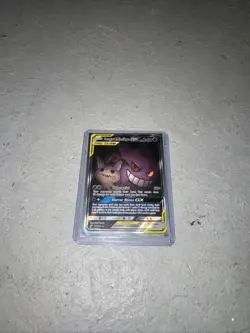Pokemon Gengar & Mimikyu GX 165/181 Full Art Raw Near Mint Condition Ultra Rare - Image 2