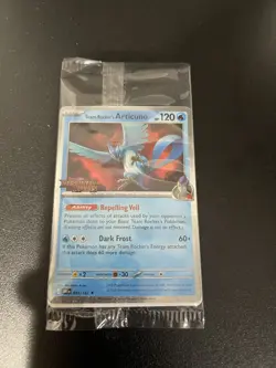 Team Rocket's Articuno 051/182 Pokemon Destined Rivals Stamped Promo (Best Buy) - Image 1