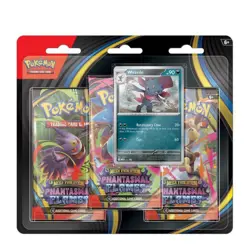 Pokemon TCG: Phantasmal Flames Three-Booster Blister | Weavile | PRESALE - Image 1