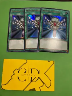 Yugioh Monster Reborn Ultra Rare RA03-EN052 x3 Near Mint 1st Edition - Image 1