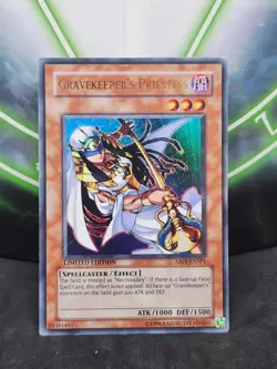 Yugioh Gravekeeper's Priestess ABPF-ENSP1 Super Rare Limited Edition NM - Image 1