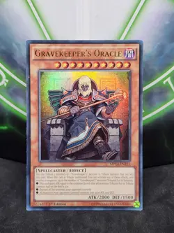 Yugioh Gravekeeper's Oracle MP14-EN215 Ultra Rare 1st Edition NM - Image 1