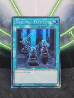 Yugioh Dragonic Tactics LCKC-EN073 Secret Rare 1st Edition NM - Image 1
