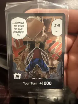 One Piece TCG DON Card Luffy vs. Crocodile Devil Fruits Collection Vol. 1 Sealed - Image 1