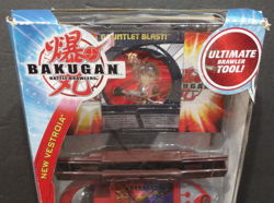 NOS Bakugan Bakugauntlet Ultimate Brawlers with 1 Gauntlet and 3 Ability Cards - Image 2