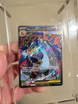Pokemon Card - Mega Charizard X ex - Promo (MEP023) Phantasmal Flames UPC NM - Image 1