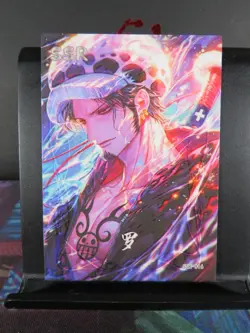 Law SSR Rare Card Premium One Piece Anime Collectible CCG Textured Glossy - Image 1