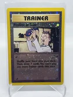 Professor Elm Best of Promos Reverse Holo 2002 Pokemon Game #3 LP WOTC TCG Card - Image 1