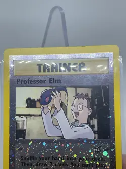 Professor Elm Best of Promos Reverse Holo 2002 Pokemon Game #3 LP WOTC TCG Card - Image 4