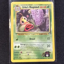 Erika's Weepinbell (48) Uncommon Gym Heroes 048/132 Pokemon Card - Image 1