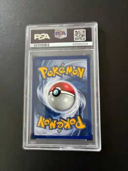 PSA 8 Ninetales Holo 12/102 Shadowless Base Set 1999 Pokemon Card - Image 2