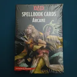 D&D Spellbook Cards Arcane - New Deck - Wizards Warlocks & Sorcerers - Image 1