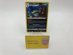 GALARIAN WEEZING 113/192 HOLO RARE REBEL CLASH POKEMON TCG CARD - Image 3