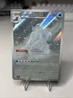 Crabominable Holo Illustration Rare Card 149/142 Sv07 Stellar Crown - Image 1
