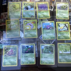 Vintage Pokemon Lot Of (12) Cards - Base Set 1&2, Jungle, Fossil, And More! Leaf - Image 1
