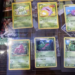 Vintage Pokemon Lot Of (12) Cards - Base Set 1&2, Jungle, Fossil, And More! Leaf - Image 5