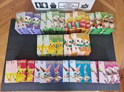 2022 McDonald's Pokemon Match Battle Card Manager Case 110 Sealed Packs 11 Sets - Image 3