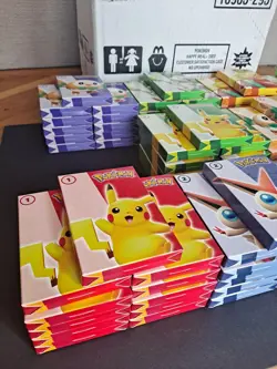 2022 McDonald's Pokemon Match Battle Card Manager Case 110 Sealed Packs 11 Sets - Image 5