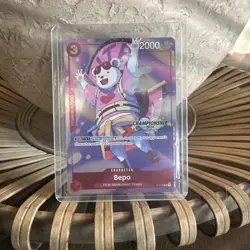 Bepo (CS 2024 Celebration Pack) P-019 One Piece Promotion Cards Foil - Image 1